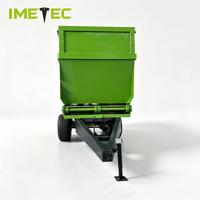 Qualidade Trator de estrume com dois motores de corte vertical, distribuidor de esterco compacto, eixo tándem OEM Fábrica