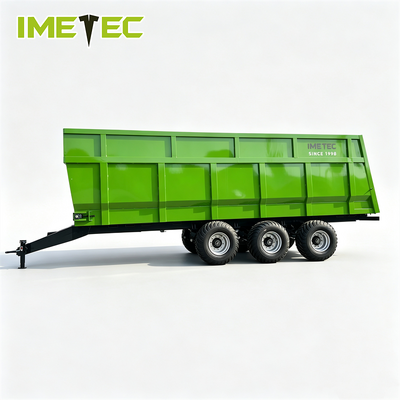 Kualitas Heavy Duty ATV Solid Manure Spreader Machine Untuk Pupuk ODM pabrik