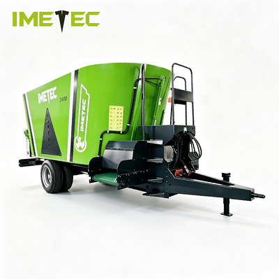 Chất lượng Máy trộn thức ăn TMR được kéo thẳng đứng không còn dư lượng nhà máy