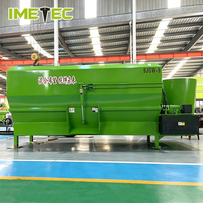 Chất lượng Máy trộn TMR ngang cố định IMETEC với hai trục vít xoắn - Dòng cố định cho sản xuất khẩu phần ăn hỗn hợp hoàn chỉnh nhất quán nhà máy