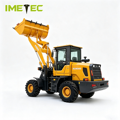 کیفیت 3 Ton Wheel Loader 4WD Front Loader With Quick Hitch Attachments For Farm And Building Construction کارخانه